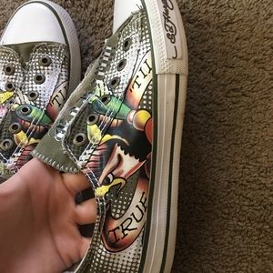 Ed hardy shoes size 8